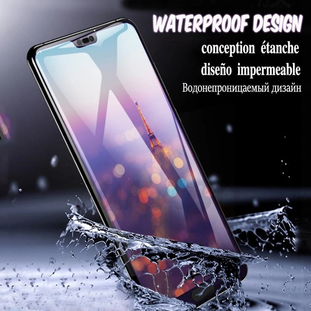 Clear 9D Tempered Glass Screen Protector For Huawei Mate 20 Pro 6 Clear 9D Tempered Glass Screen Protector For Huawei Mate 20 Pro - Image 6