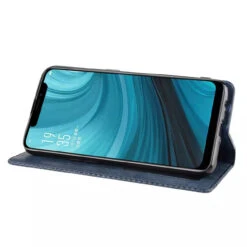 Blue CaseMe Magnetic Compact Flip Wallet Case For Oppo AX5 / A3S -Cheap NewCase Store g 89608.1657603265