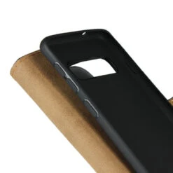 Black Genuine Leather Business Wallet Case For Galaxy S10 5G -Cheap NewCase Store galaxy 10 genuine leather wallet black 3 67621.1637712534