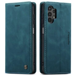Blue CaseMe Slim Soft Wallet Case Cover For Galaxy A04s -Cheap NewCase Store galaxy a04s caseme slim wallet blue 3 93480.1687256208