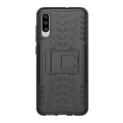 Black Samsung Galaxy A70 Heavy Duty Kickstand Defender Case -Cheap NewCase Store galaxy a10 a70 hybrid kickstand black 4 10929.1600855285