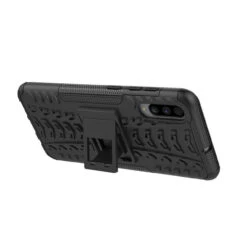 Black Samsung Galaxy A70 Heavy Duty Kickstand Defender Case -Cheap NewCase Store galaxy a10 a70 hybrid kickstand black 6 68146.1600855291