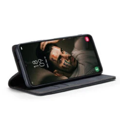 Black Galaxy A13 CaseMe Compact Flip Wallet Case -Cheap NewCase Store galaxy a13 caseme slim wallet black 3 67648.1687256196