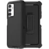Black Heavy Duty Defender Military Grade Case For Galaxy A14 5G