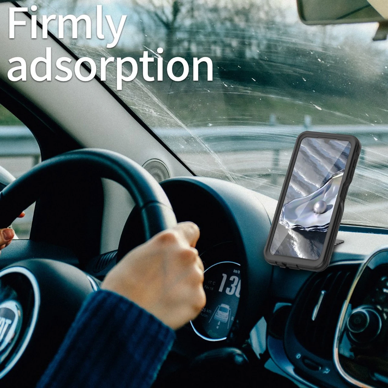 Black Galaxy A14 5G Waterproof Dirtproof Shockproof Defender Case 11 Black Galaxy A14 5G Waterproof Dirtproof Shockproof Defender Case - Image 11