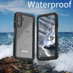 Black Galaxy A14 5G Waterproof Dirtproof Shockproof Defender Case 28 Black Galaxy A14 5G Waterproof Dirtproof Shockproof Defender Case -Cheap NewCase Store galaxy a14 5g waterproof case black 14 49730.1690165302