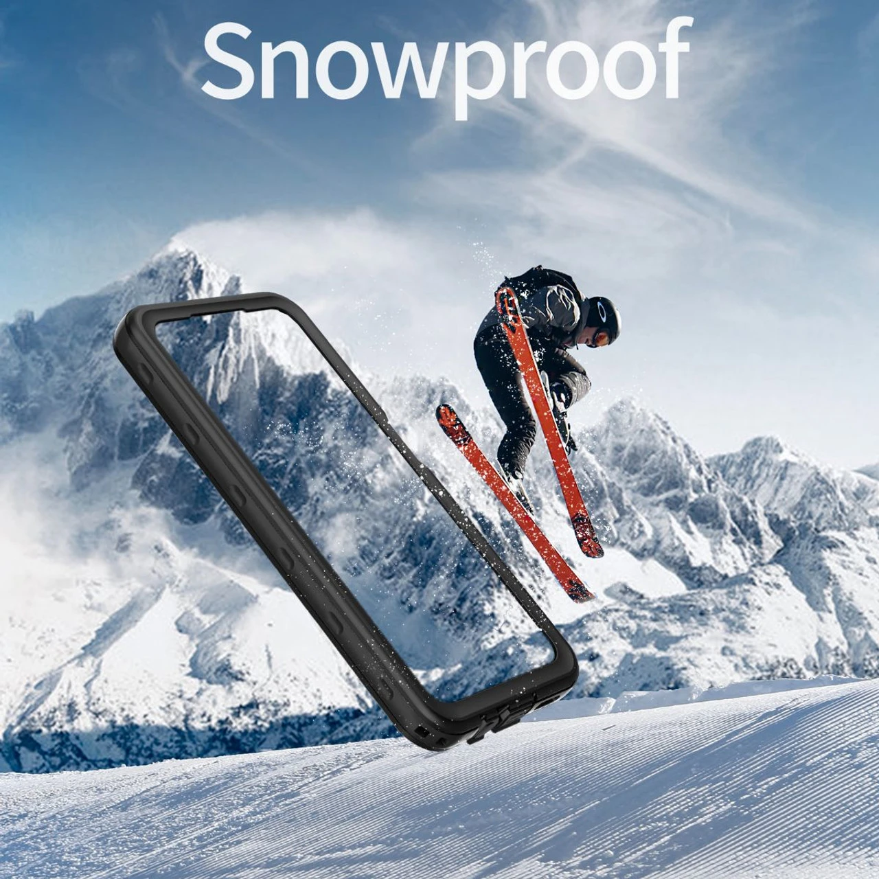 Black Galaxy A14 5G Waterproof Dirtproof Shockproof Defender Case 15 Black Galaxy A14 5G Waterproof Dirtproof Shockproof Defender Case - Image 15