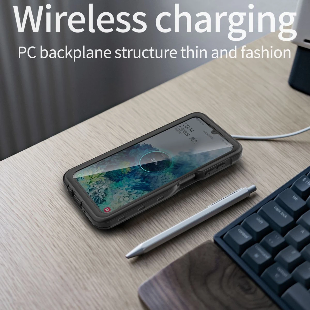 Black Galaxy A14 5G Waterproof Dirtproof Shockproof Defender Case 5 Black Galaxy A14 5G Waterproof Dirtproof Shockproof Defender Case - Image 5