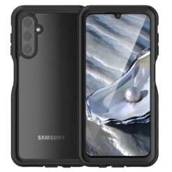 Black Galaxy A14 5G Waterproof Dirtproof Shockproof Defender Case 24 Black Galaxy A14 5G Waterproof Dirtproof Shockproof Defender Case -Cheap NewCase Store galaxy a14 5g waterproof case black 8 57884.1690165302