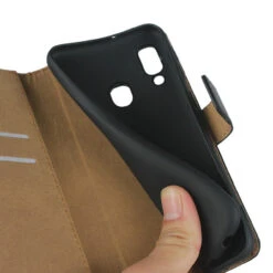 Genuine Leather Smart Wallet Case For Samsung Galaxy A11 -Cheap NewCase Store galaxy a20 genuine wallet 6 01857.1686025316
