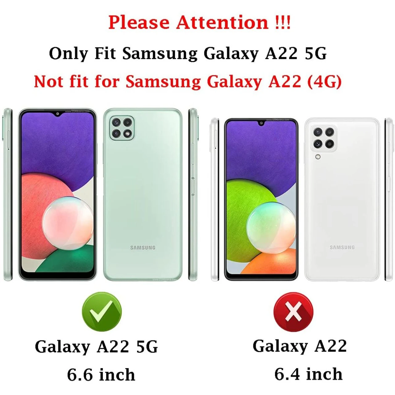Red Metal 360 Degree Ring Holder Stand Case For Galaxy A22 5G 3 Red Metal 360 Degree Ring Holder Stand Case For Galaxy A22 5G - Image 3