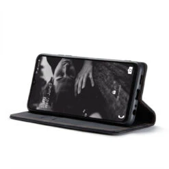 Black CaseMe Compact Flip Wallet Case For Galaxy A23 4G / 5G -Cheap NewCase Store galaxy a23 caseme slim wallet black 5 16574.1656297470