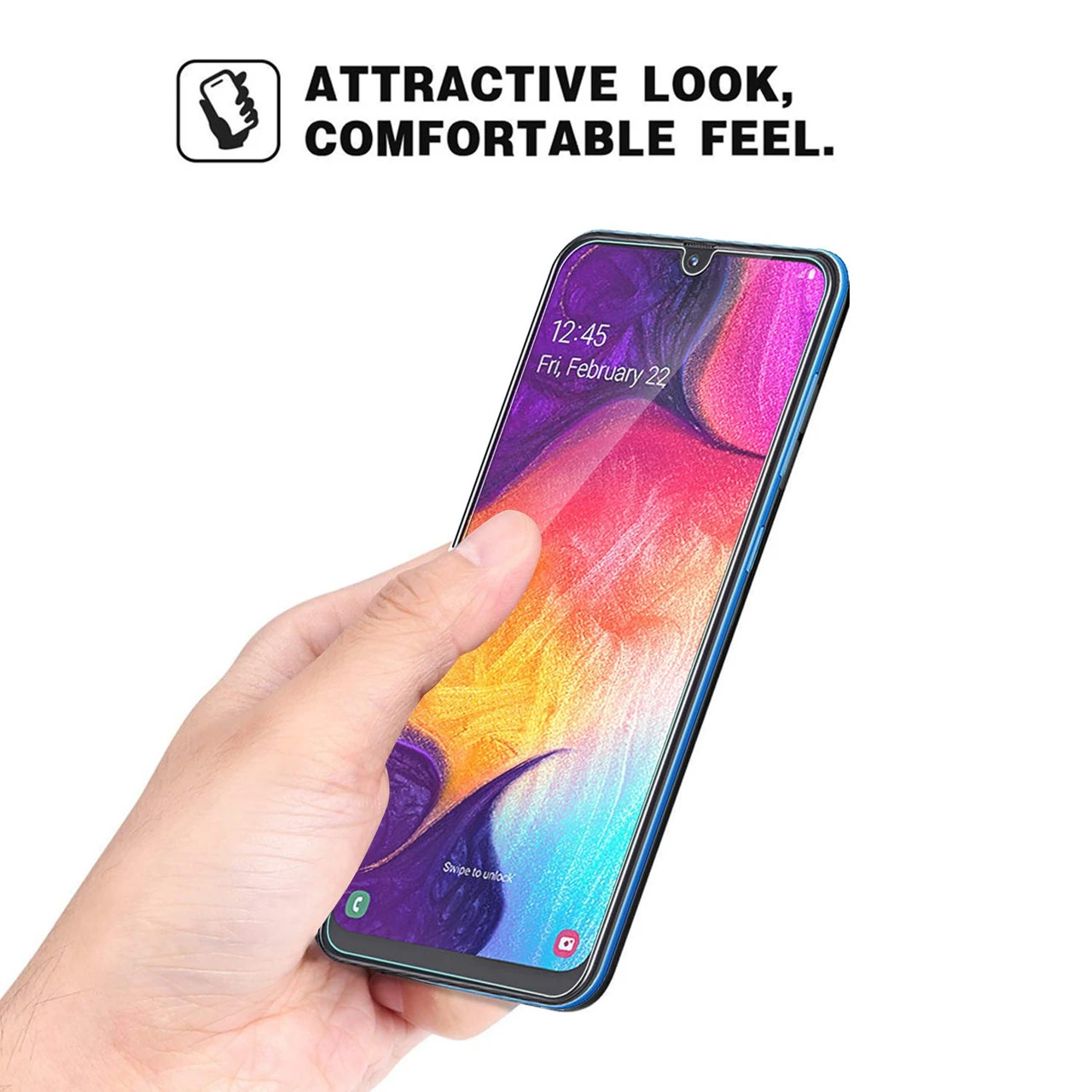 Tempered Glass Screen Protector For Samsung Galaxy A70 4 Tempered Glass Screen Protector For Samsung Galaxy A70 - Image 4