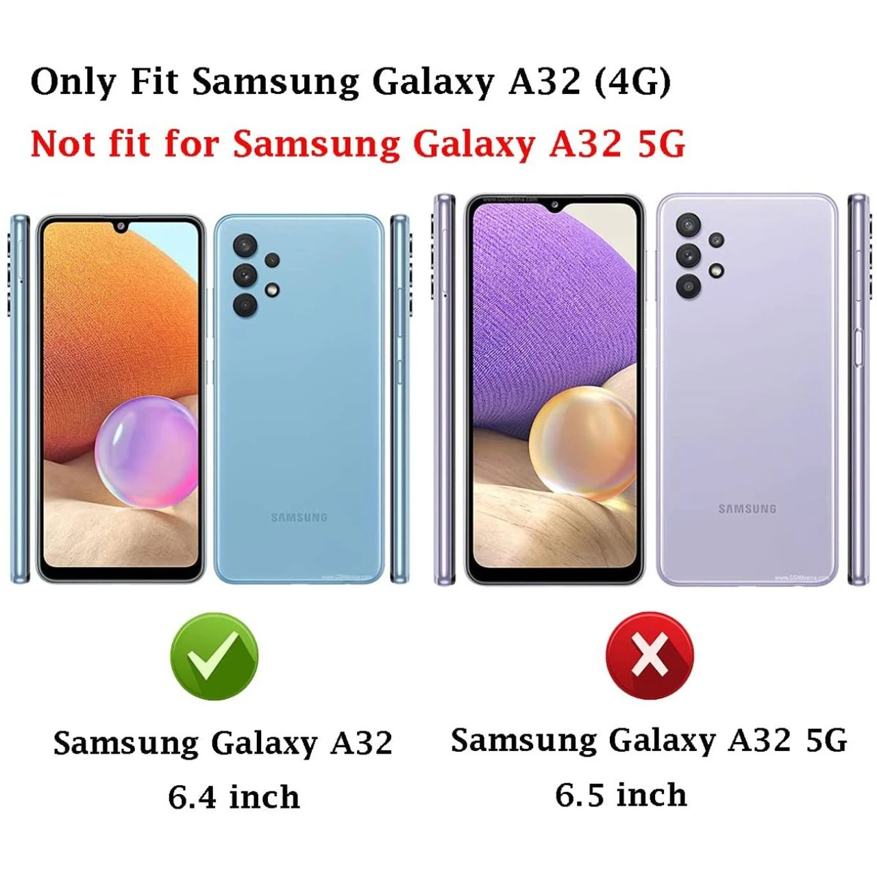 Red Galaxy A32 4G Heavy Duty 360 Rotating Metal Ring Stand Case 2 Red Galaxy A32 4G Heavy Duty 360 Rotating Metal Ring Stand Case - Image 2