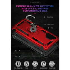 Red Galaxy A32 4G Heavy Duty 360 Rotating Metal Ring Stand Case 11 Red Galaxy A32 4G Heavy Duty 360 Rotating Metal Ring Stand Case -Cheap NewCase Store galaxy a32 4g metal ring shock proof case red 6 17552.1676285635