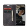 Black Galaxy A32 5G CaseMe Slim Magnetic Classy Wallet Case