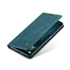 Blue Galaxy A32 5G Compact Flip Quality Wallet Case Cover -Cheap NewCase Store galaxy a32 5g caseme slim wallet blue 3 19402.1648637623
