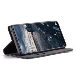 Black Galaxy A33 5G CaseMe Slim 2 Card Slot Classy Wallet Case -Cheap NewCase Store galaxy a33 5g caseme slim wallet black 3 76782.1690890787