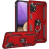 Red Galaxy A33 5G Shock Proof 360 Rotating Metal Ring Stand Case
