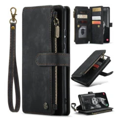 Black CaseMe C30 Wallet Case With Zipper Folio & Wrist Strap For Galaxy A34 5G 15 Black CaseMe C30 Wallet Case With Zipper Folio & Wrist Strap For Galaxy A34 5G -Cheap NewCase Store galaxy a34 5g caseme multifunctional wallet black 8 10595.1692849796