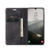 Black Galaxy A34 5G CaseMe Slim Soft Wallet Case Cover