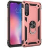 Rose Gold Galaxy A50 Slim Armor 360 Rotating Metal Ring Stand Case