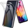 Clear Samsung Galaxy A50 Shock-Absorption Ultra Slim TPU Gel Case