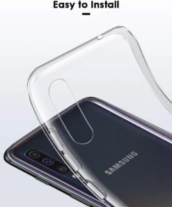 Clear Samsung Galaxy A50 Shock-Absorption Ultra Slim TPU Gel Case -Cheap NewCase Store galaxy a50 clear gel case 4 71734.1643345977