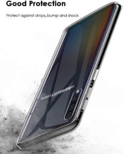 Clear Samsung Galaxy A50 Shock-Absorption Ultra Slim TPU Gel Case -Cheap NewCase Store galaxy a50 clear gel case 5 02883.1643345977