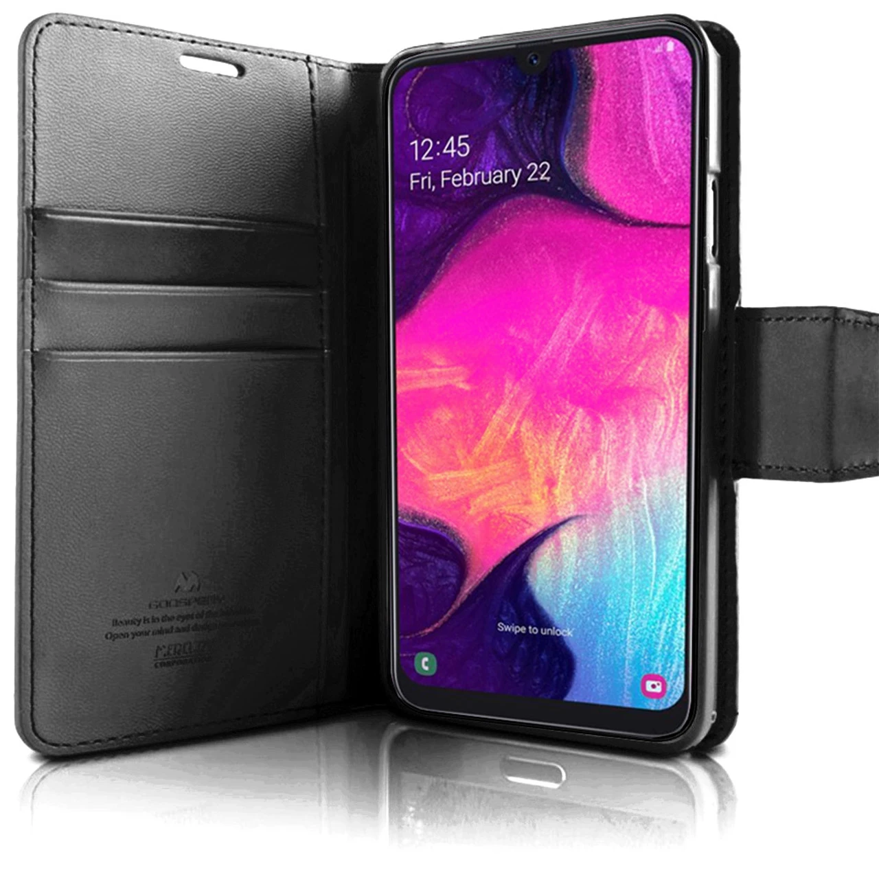 Premium Galaxy A50 Genuine Mercury Sonata Diary Wallet Case 1 Premium Galaxy A50 Genuine Mercury Sonata Diary Wallet Case