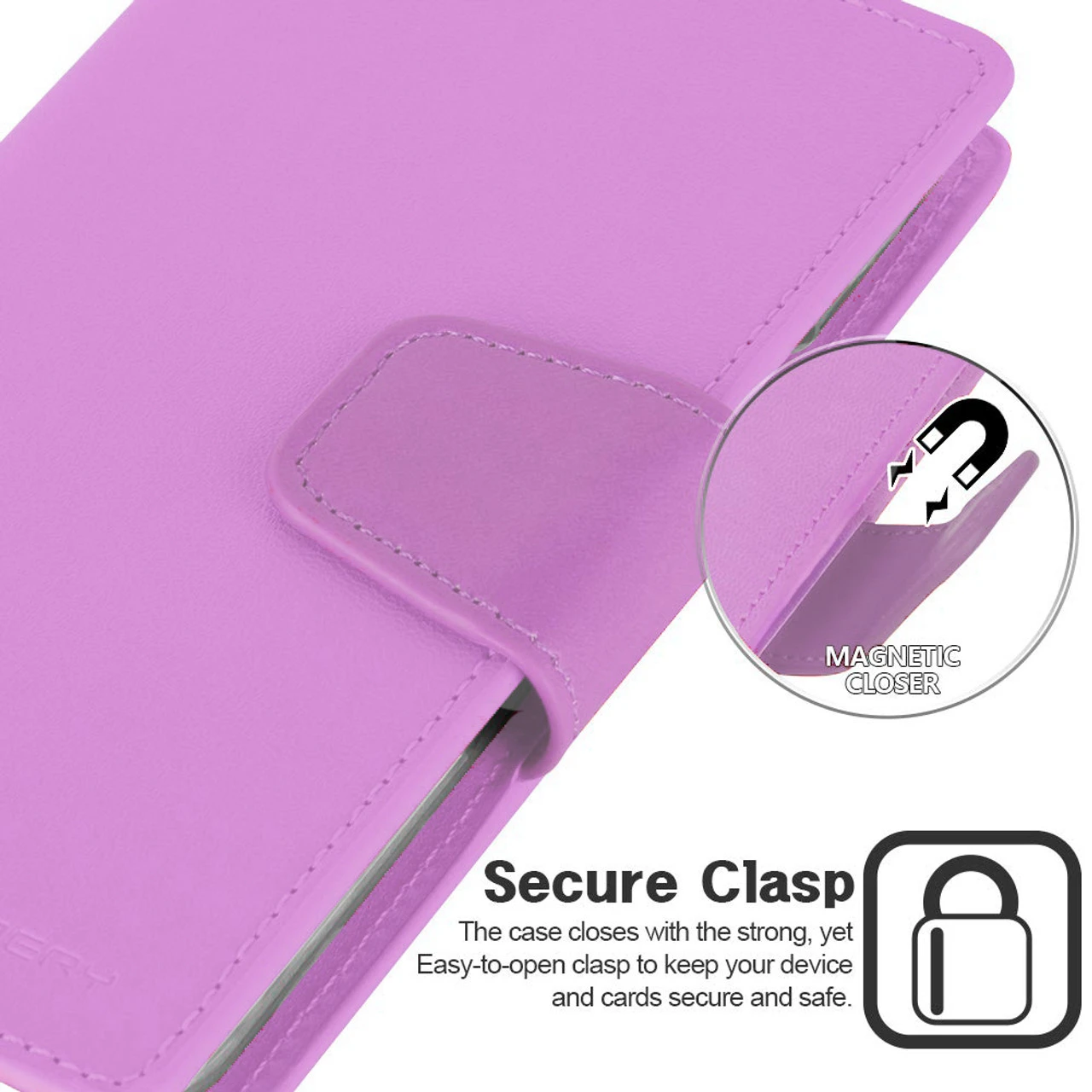 Purple Galaxy A20 Genuine Mercury Sonata Diary Wallet Case Cover 2 Purple Galaxy A20 Genuine Mercury Sonata Diary Wallet Case Cover - Image 2