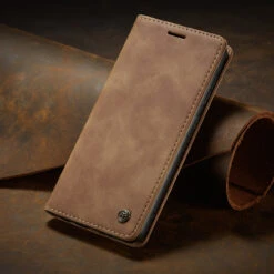 Brown Galaxy A31 CaseMe Compact Flip Classy Wallet Case -Cheap NewCase Store galaxy a51 caseme wallet brown 2 62594.1594683360
