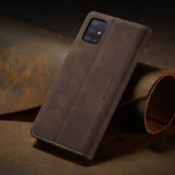 Coffee CaseMe Classy Compact Flip Wallet Card Case For Galaxy A11 -Cheap NewCase Store galaxy a51 caseme wallet coffee 3 54399.1594684958