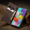Coffee CaseMe Classy Compact Flip Wallet Card Case For Galaxy A71