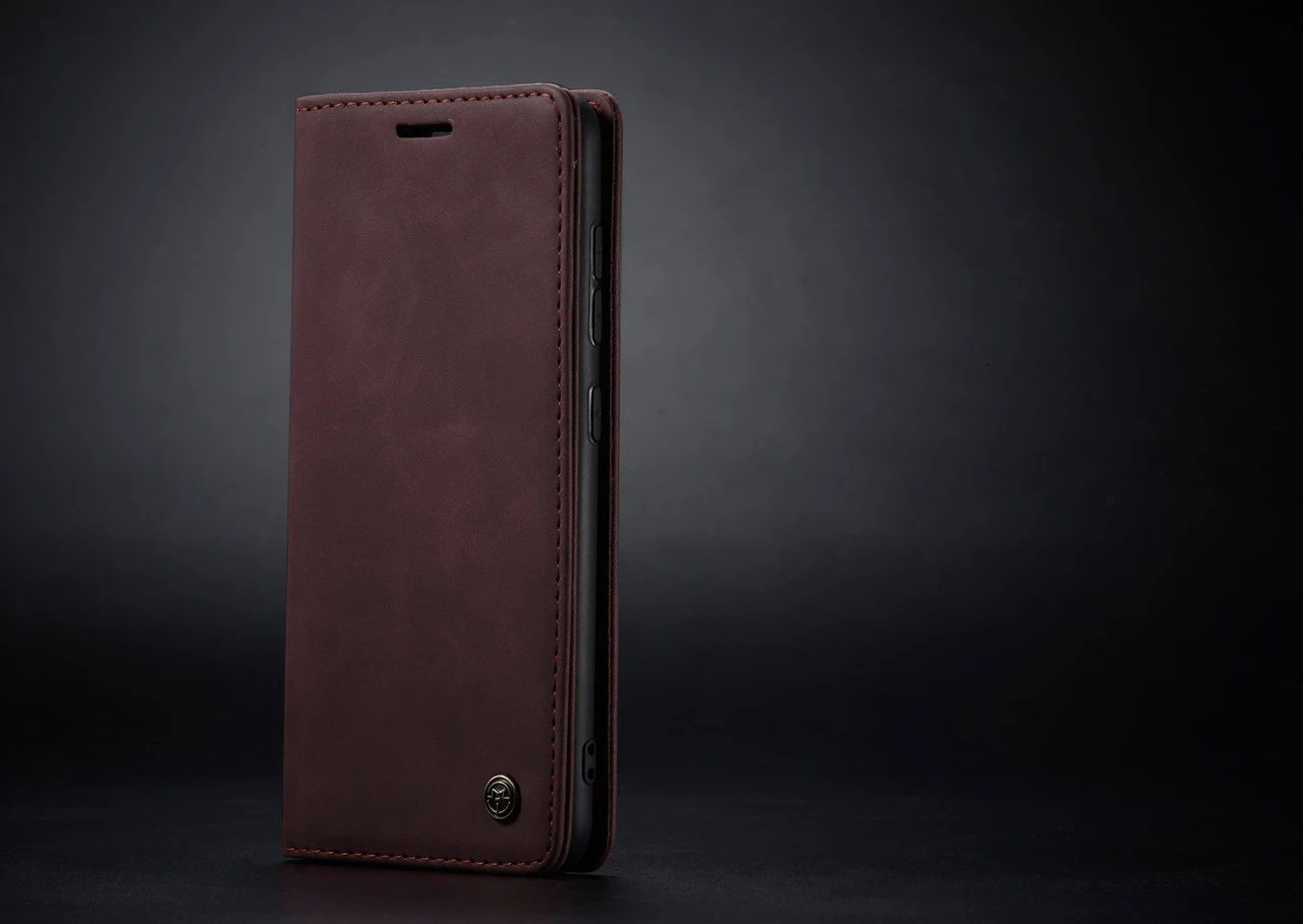 Classy Wine CaseMe Compact Flip Wallet Card Case For Galaxy A51 2 Classy Wine CaseMe Compact Flip Wallet Card Case For Galaxy A51 - Image 2