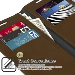 Vintage Brown Samsung Galaxy A52 Mercury Mansoor Wallet Case -Cheap NewCase Store galaxy a52 72 mansoor brown 2 61060.1636969715