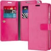 Stylish Hot Pink Mercury Mansoor Wallet Case For Samsung Galaxy A52