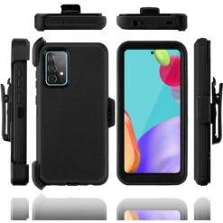 Military Shock Proof Defender Holster Case For Galaxy A52 (4G/ 5G) -Cheap NewCase Store galaxy a52 military holster case 5 83689.1676352437