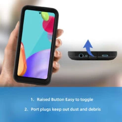 Military Shock Proof Defender Holster Case For Galaxy A52 (4G/ 5G) -Cheap NewCase Store galaxy a52 military holster case 8 05142.1676352437