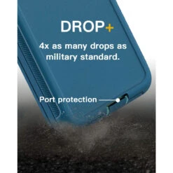 Light Blue Galaxy A53 5G Rugged Full Body Heavy Duty Shock Proof Case -Cheap NewCase Store galaxy a53 5g military grade defender case light blue 3 38537.1674681776