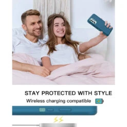 Light Blue Galaxy A53 5G Rugged Full Body Heavy Duty Shock Proof Case -Cheap NewCase Store galaxy a53 5g military grade defender case light blue 6 11424.1674681776