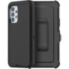 Black Rugged Shock / Drop Protection Holster Case For Galaxy A53 5G