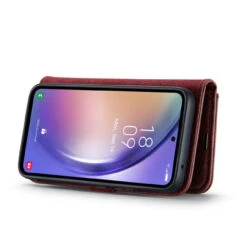 Red DG.Ming Multi Card Wallet Detachable Magnetic Case For Galaxy A54 5G -Cheap NewCase Store galaxy a54 5g dg ming wallet magnetic case red 5 81626.1701321208