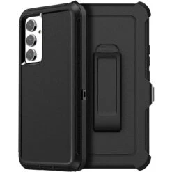 Black Galaxy A54 5G Tough Military Grade Drop Proof Defender Case