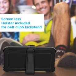 Black Galaxy A54 5G Tough Military Grade Drop Proof Defender Case -Cheap NewCase Store galaxy a54 5g military grade defender holster case black 8 45963.1685008078