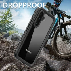 Black Galaxy A54 5G Waterproof Dirtproof Shockproof Defender Case -Cheap NewCase Store galaxy a54 5g waterproof case black 11 89994.1691406965