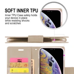 Gold Galaxy A70 Genuine Mercury Sonata Diary Wallet Case Cover -Cheap NewCase Store galaxy a70 sonata diary gold 6 75899.1573613972