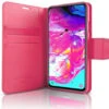 Hot Pink Galaxy A70 Genuine Mercury Sonata Diary Wallet Card Case