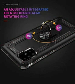 Black Galaxy A71 Slim Shock Proof 360 Rotating Metal Ring Stand Case 8 Black Galaxy A71 Slim Shock Proof 360 Rotating Metal Ring Stand Case -Cheap NewCase Store galaxy a71 metal ring kickstand case black 4 37538.1678324378