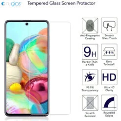 Galaxy A71 PUREGLAS 2.5D Tempered Glass Screen Protector -Cheap NewCase Store galaxy a71 pureglas tempered glass 6 14097.1593995672